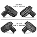 Amberide IWB KYDEX Holster Fit: Sig Sauer P365 / P365 SAS / P365X Pistol | Inside Waistband | Adjustable Cant | US KYDEX Made