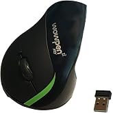 Ergoguys Wow Pen Joy II Wireless Optical Mouse Ergonomic 6 Buttons, Silver (WP-012-S-EW)