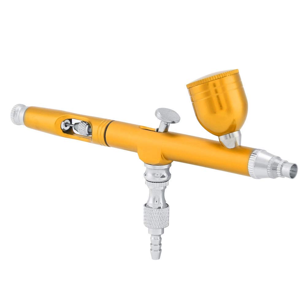 7CC Airbrushing System Kit With Intake Connector Painting Tool Multifunctional Dual Action Airbrush Kit Airbrush Compressor Spray Art Paint Gun Kit Tool Paint Art Tools for Nail