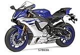 Blue 1:12 Scale Toy Replica of Yamaha YZF-R1 2016 by NewRay 57803A