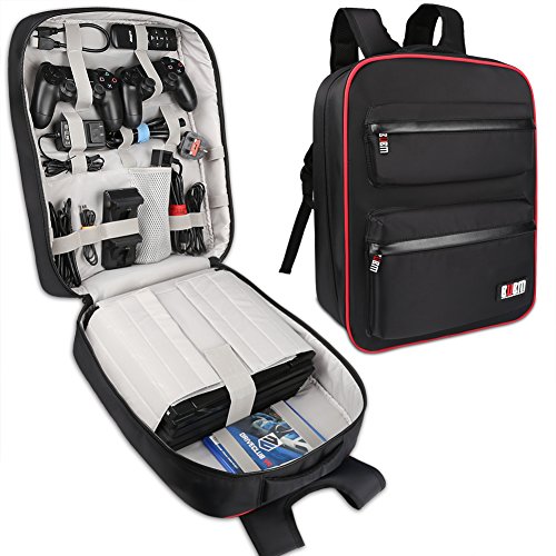 Bubm sony ps4 game bag backpack, travel gear carry case…