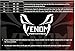Venom Lumbar Back Brace Compression Belt - Elastic Support & Adjustable Dual Straps for Lower Back Pain, Spasm, Strain, Herniated Disc, Sciatica, Scoliosis, Disc Bulge, Lifting, Men, Women