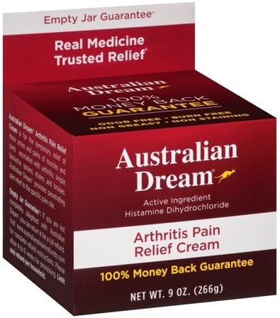 Australian Dream Arthritis Pain Relief Cream, 9 Ounce (Pack of 2) HGI*EN