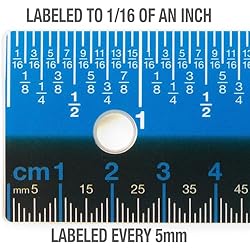Victor EZ12PBL Plastic Dual Color 12 Inch Easy Read