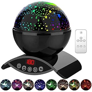 YSD Night Lighting Lamp Modern Star Projector Rotating Sky