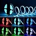 Nilight LED light strip 5050 32.8ft(10m) 600LEDs RGB Strip Lights LED Rope Light With Remote Controller DC 12V 2A Power Supply Adapter for Home & Kitchen, Christmas Decorative, 2 Years Warranty