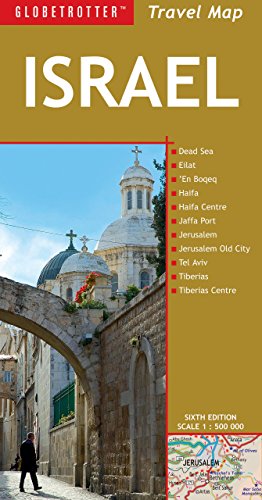 Israel Travel Map, 6th (Globetrotter Travel Map)