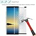 Ailun Screen Protector Compatible with Galaxy Note 8,Curved Edge Tempered Glass,with Installation Tray Positioner,[Case Friendly Updated Version],Ultra-Thin,9H Hardness,Anti-Scratch