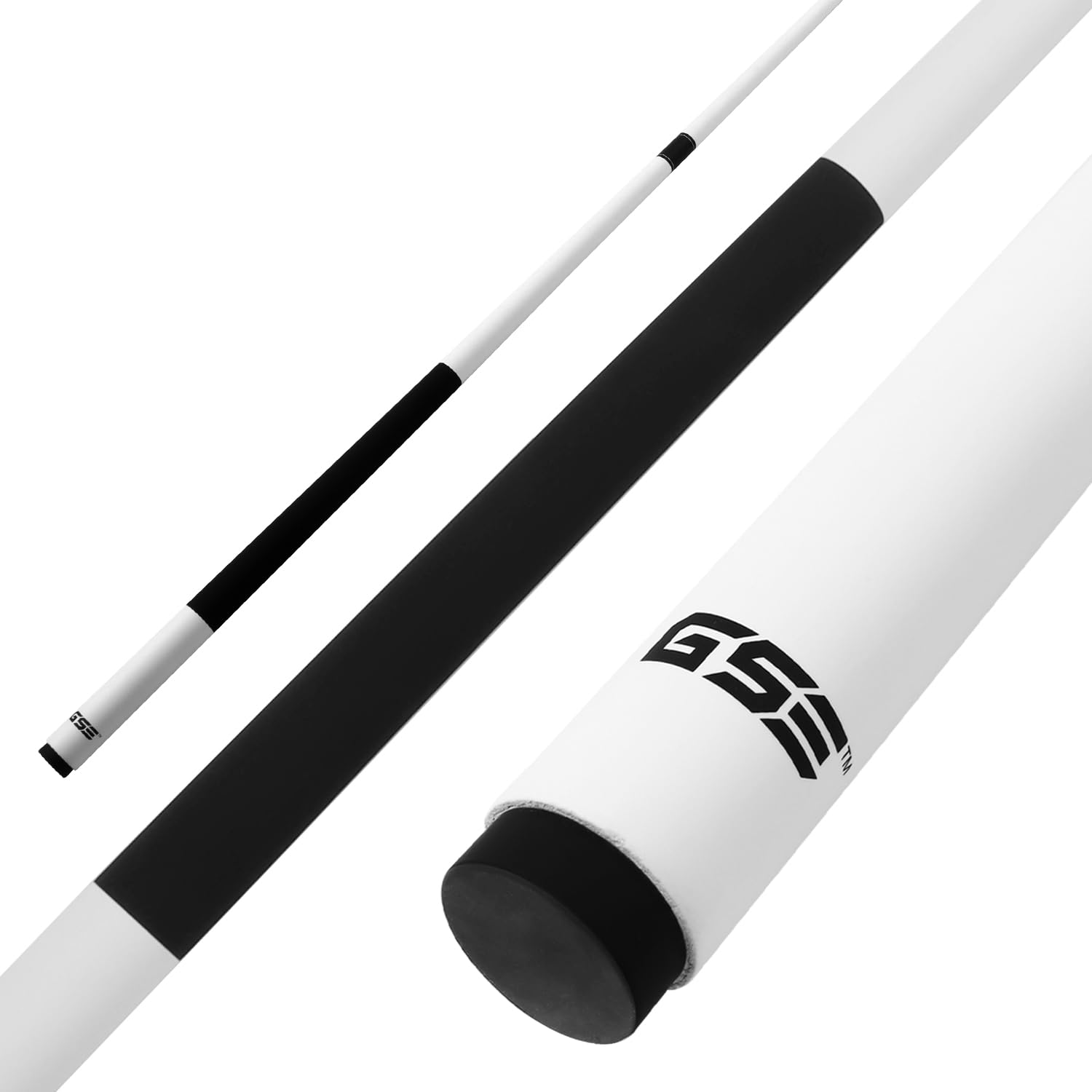 GSE 2-Piece Pool Cue Stick – Fiberglass Graphite Composite, Multiple Weights & Colors For Home Or Bar