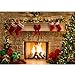 7x5ft Christmas Theme Tree Stove Sock Fireplace Gift Xmas Party Photography Christmas Backdrop for Pictures Decorations Background Photo Studio Props