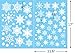 Moon Boat 379 Pieces Christmas Snowflake Window Clings Decals - Xmas/Holiday/Winter Wonderland White Decorations Ornaments Party Supplies,10 Sheets
