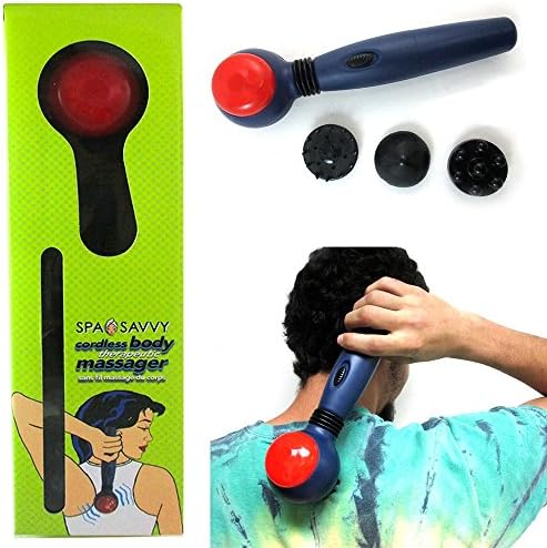 Cordless 2 Speed Full Body Hand Held Wand Massager Vibrating Muscle Ache Relief