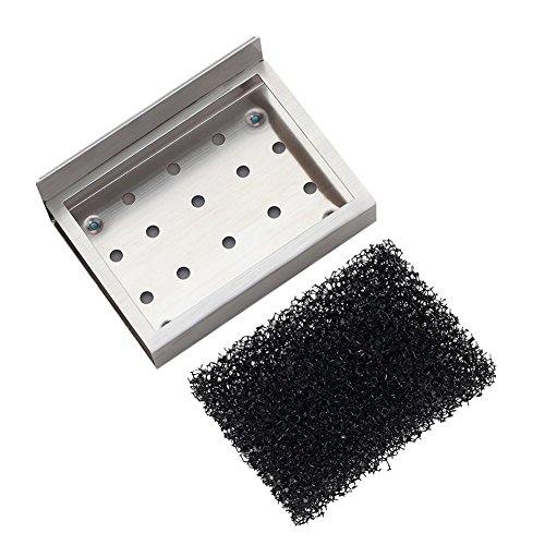 image for LuckIn  Self Adhesive Soap Dish Stainless steel Soap Holder Wall Mount