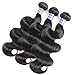 Luxnovolex Brazilian Hair Bundles Body Wave Unprocessed 100% Human Hair Bundles Brazilian Virgin Short Human Hair Extensions 300g