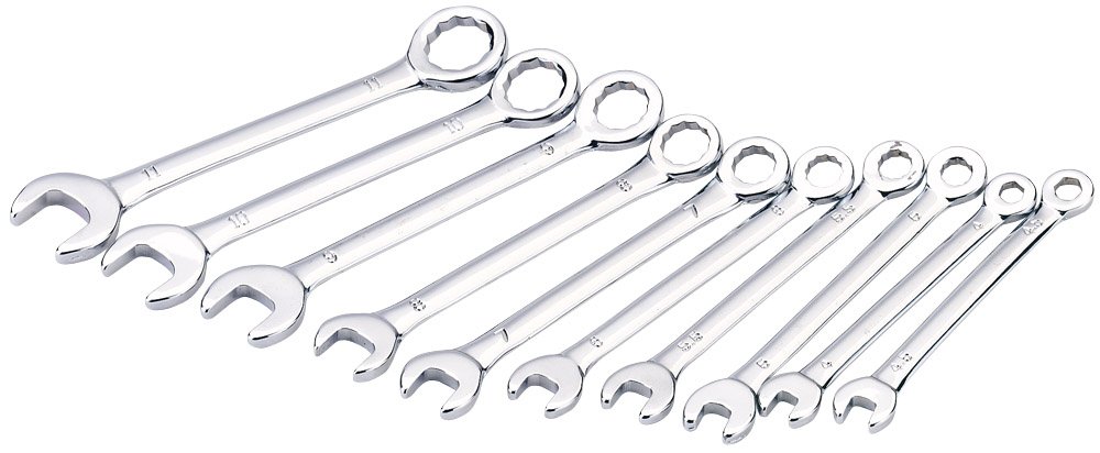 Draper 19756 10pc Metric Combination Mini Spanner Set