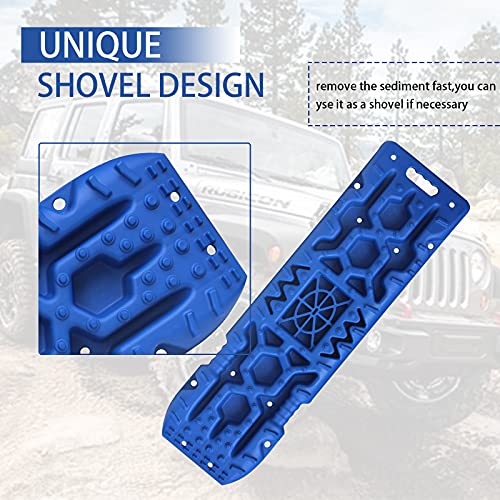 OPENROAD OffRoad Traction Boards with Jack Lift Base, 2 Pcs Recovery