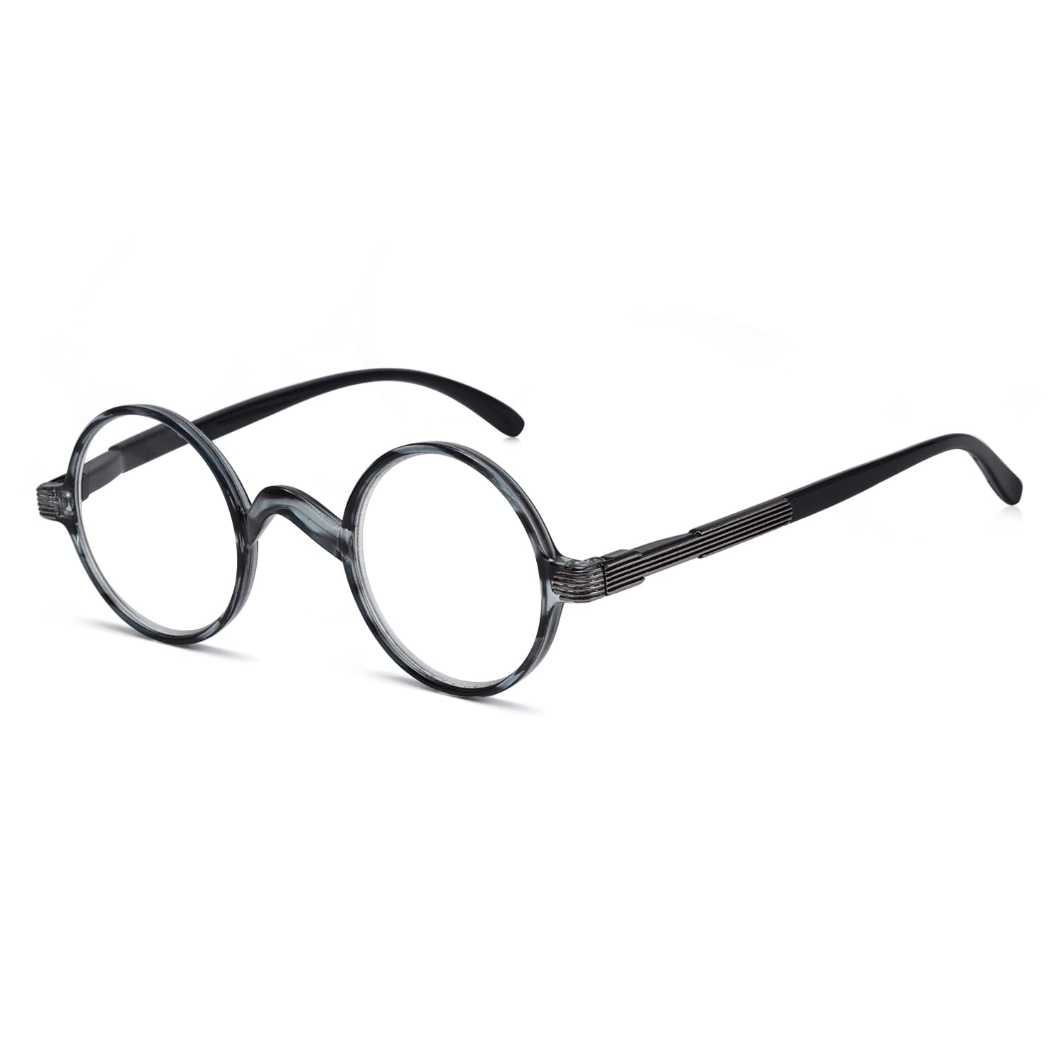 Eyekepper Round Reading Glasses a Little Large than Vintage Professor Oval Readers