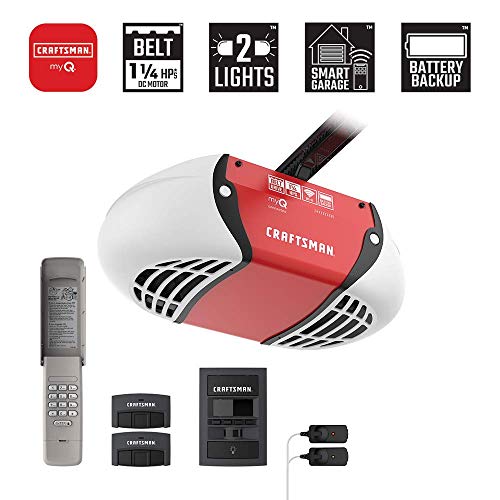 Craftsman CMXEOCG981 Garage Door Opener, Red