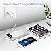PISEN 20000mAh Power Bank, Dual-USB Portable Charger & Power Station High Capacity External Battery Pack with LCD Display Compatible for iPhone, Samsung and More