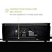 in-Box Extra Large Cable Organizing Management Box for Under Desk Surge Protector Concealer Black