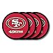 Duck House NFL San Francisco 49Ers Vinyl Coaster Set (Pack of 4) , 4
