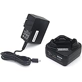 PMLN7109A PMLN7109 Single-Unit Charger Compatible for Motorola SL300 TLK100 SL300e SL3500e SL1M SL1600 SL2600 PMLN7094 Portable Radios by Kymate