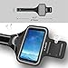 LG V30 Armband, J&D Sports Armband for LG V30, Key holder Slot, Perfect Earphone Connection while Workout Running - Black