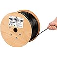 fast Cat. Cat6 Direct Burial Outdoor Ethernet Cable 1000ft - Waterproof Cat6 Cable with 23AWG Solid Copper Conductors - CMX, 