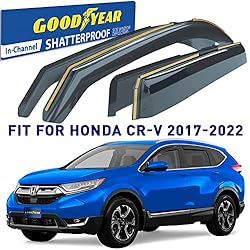 Goodyear Shatterproof in-Channel Window Deflectors