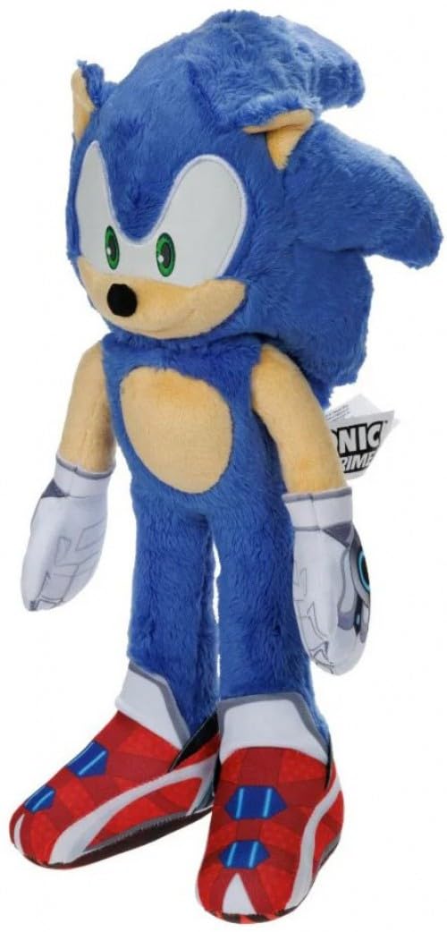 Sonic Prime Sonic The Hedgehog 13” / 33 cm Plush Figure Doll Stuffed Animal With Super Soft Touch. Perfect Cuddle Buddy For All Fans For Any Age!, Blue
