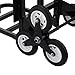 VEVOR Stair Climbing Cart 330lbs Capacity, Portable Folding Trolley with 6 Wheels, Stair Climber Hand Truck with Adjustable Handle for Pulling, All Terrain Heavy Duty Dolly Cart for Stairs