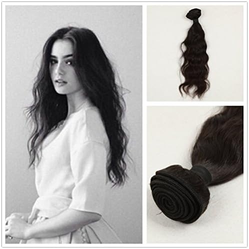 Wigsroyal Hair Extenstion Womens Good Quality Real Cambodian Virgin Human Hair Weave 100gram/Bundle (16 Inch, 2 Bundles)