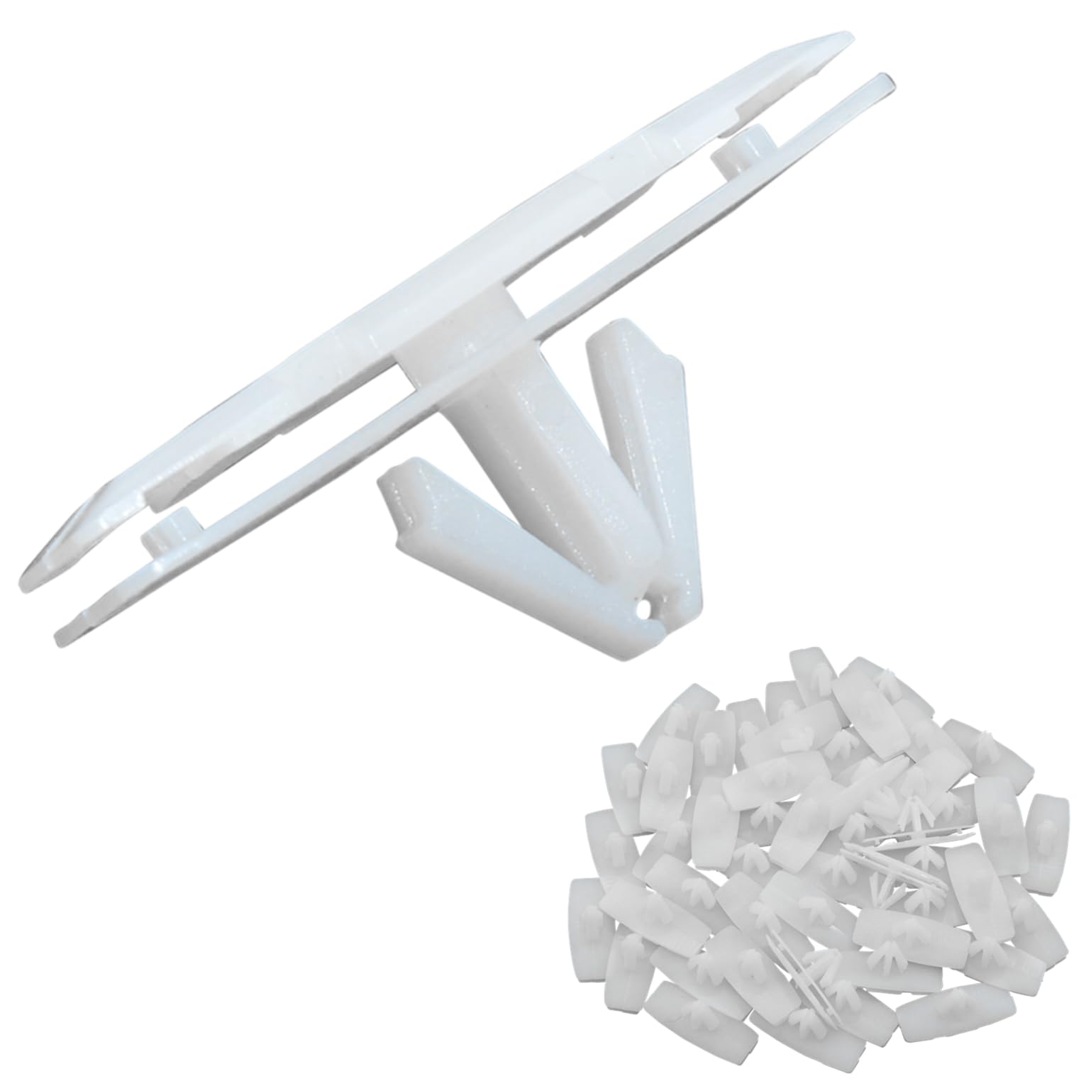 Photo 1 of ALTBET 50pcs Fender Flare Retainer Clips Compatible with Wrangler JL 18-20 Gladiator 2020 Replace 68395634AA