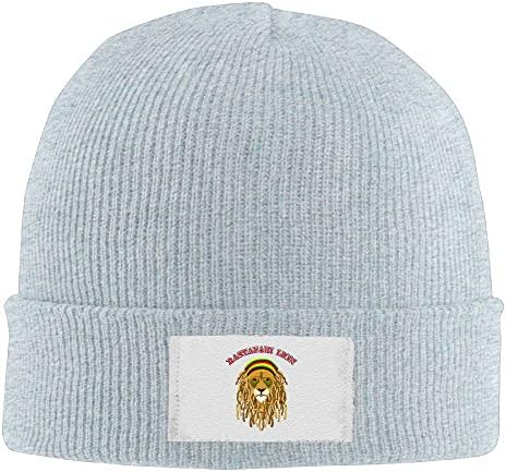 TQOIAS Rastafari Lion Beanie Hats Unisex Wool New Dad