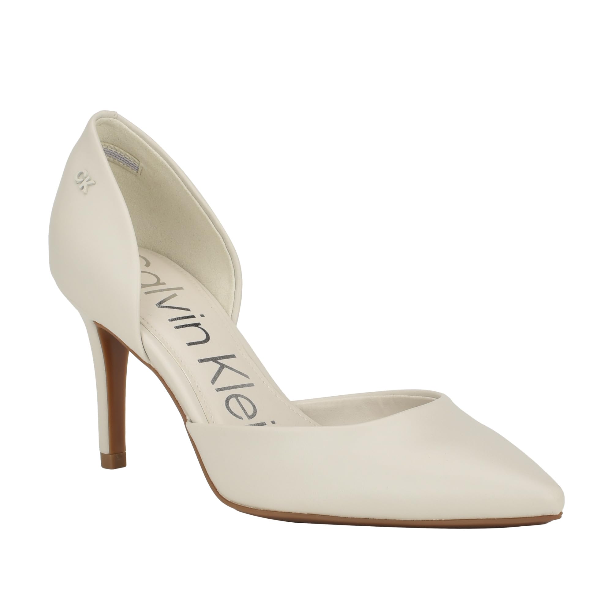 Calvin Klein Women’s Gloria Pump, Milk 152, 9