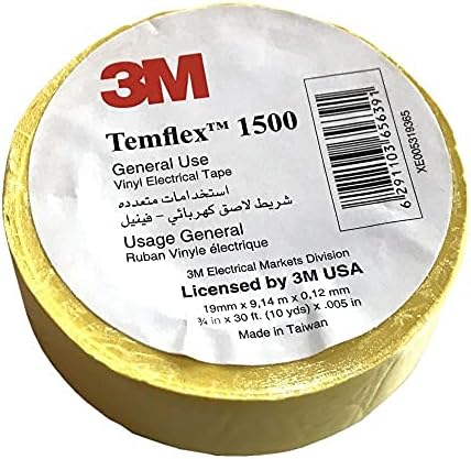 3M » Tape Industri » 3M Isolasi Listrik Temflex 150 General Use Vinyl Electrical Tape, 18 Mm X - View #6