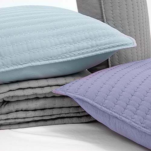 Sweet Home Collection Quilts King Size 3 Piece Set Vintage Pre Wash Oversized Reversible Pattern