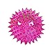 2pcs/pack Pet Products Elastic LED Light-up Spike Ball Pet Dog Cat Molar Rubber Flash Ball Entertained Toy