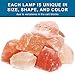 Himalayan Rock Salt Lamp Night Light Natural Hand Carved Pure Authentic Pink Salt Crystals from Pakistan use in Bedroom Family Room Hallway Office by My Perfect Nights (2 Pack)