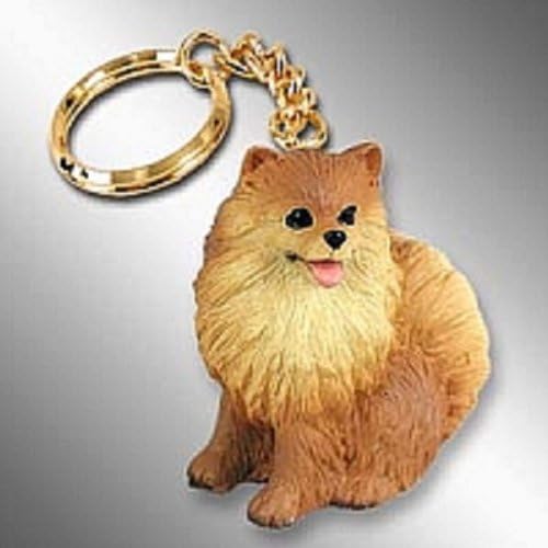 pomeranian keyring