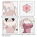 Goldfarm Nippleless Covers, Pasties, Silicone Reusable Breast Pasties Adhesive Bra (4 Pairs Round+4 Pairs Flower 2019 Version)