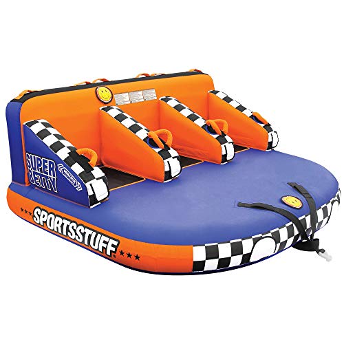 Sportsstuff Super Betty | 1-3 Rider Towable Tube for Boating
