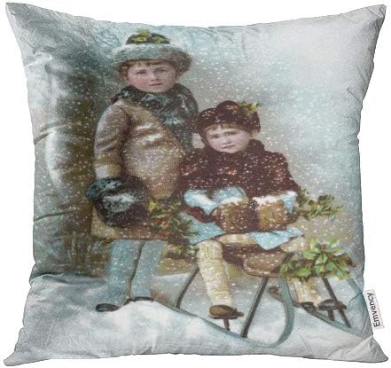 Amazon Com Emvency Decorative Throw Pillow Covers Cases Christmas