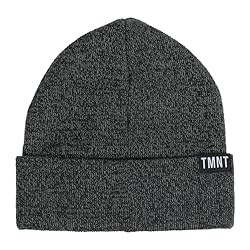 Bioworld TMNT Dark Heather Grey Beanie with Sewer