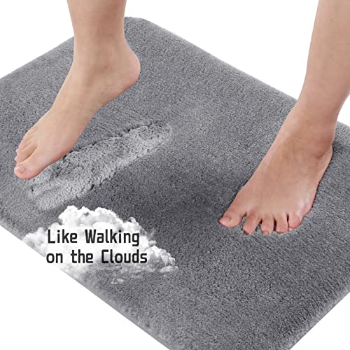 Yimobra Memory Foam Bathroom Rugs, Soft Microfiber Bath Mat, Plush
