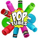 BunMo Pop Tubes Sensory Toy - 8 Pack