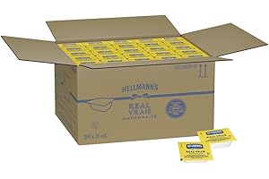 Hellmann's Real Mayonnaise Single-Serve Cup 18ml, Pack of 200, Kosher and Gluten Free