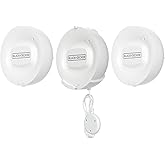 Black & Decker Smart Wi-Fi Water Sensor for Home, Wireless Leak Detector with App Alerts, Remote Monitoring, Freeze Detection