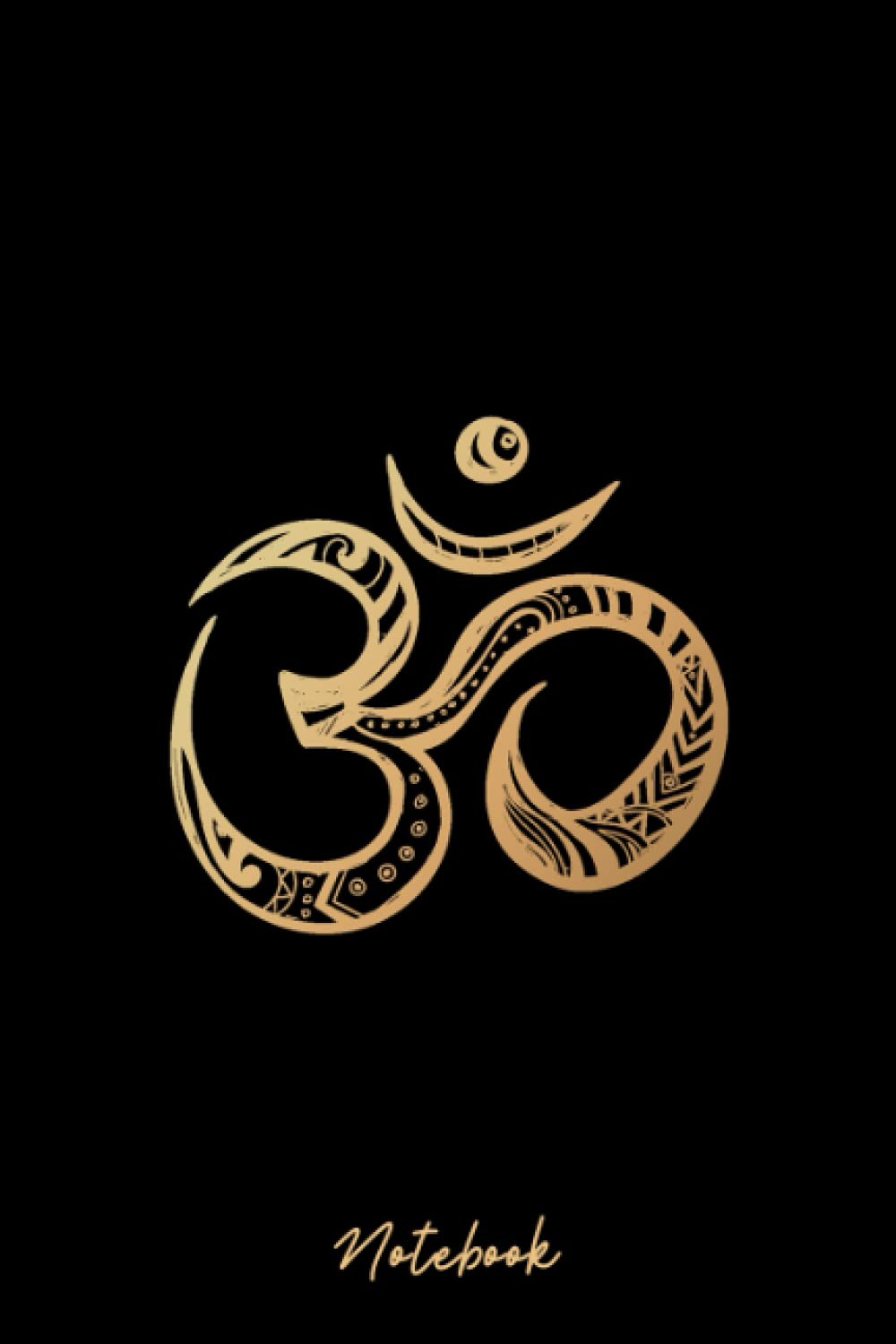 Notebook: Notebook lined - Ohm - Aum - Symbols - 120 pages - 6 " x 9 "