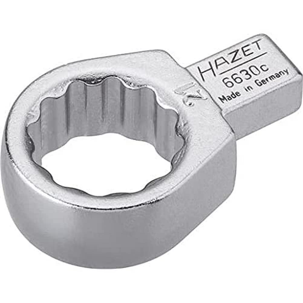 HAZET 6630C-21 50 mm 12-Point Traction Profile Insert Box-End Wrench - Chrome-Plated